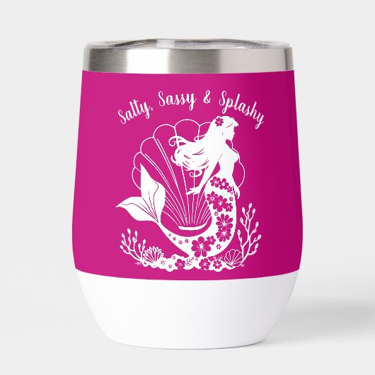 Hawaiian Mermaid-Salty Sassy & Splashy-Pink (Achterkant)