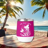 Hawaiian Mermaid-Salty Sassy & Splashy-Pink