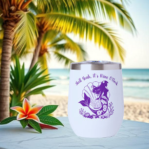 Hawaiian Mermaid-Shell Ja, zijn wijnklok
