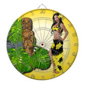 Hawaiian Mix Dartboard Dartbord (Voorkant)