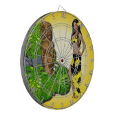 Hawaiian Mix Dartboard Dartbord (Voorkant Links)