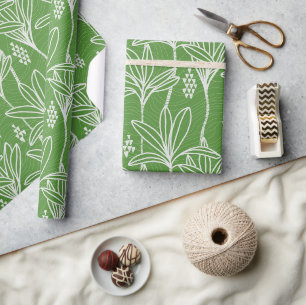 Hawaiian Modern Ki - Ti leaf Cadeaupapier
