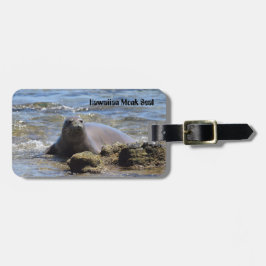 Hawaiian Monk Seal Bagagelabel