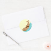 Hawaiian Monk Seal stickers (Envelop)
