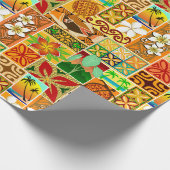 Hawaiian Motif 004 Cadeaupapier (Hoek)