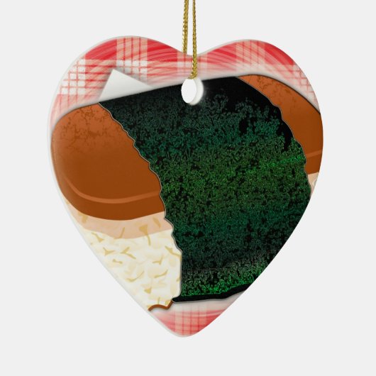 Hawaiian Musubi Keramisch Ornament (Rechts)