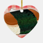 Hawaiian Musubi Keramisch Ornament (Voorkant)