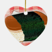 Hawaiian Musubi Keramisch Ornament (Achterkant)