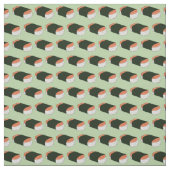 Hawaiian Musubi Sushi Food Pattern Stof (Swatch)