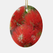 Hawaiian Native Ohia Lehua Flower Design Keramisch Ornament (Rechts)