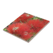 Hawaiian Native Ohia Lehua Flower Design Tegeltje (Zijkant)