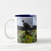 Hawaiian Nene-vogel Tweekleurige Koffiemok (Links)