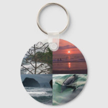 Hawaiian Ocean Beach Tree Foto Uitzicht