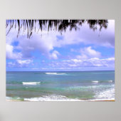Hawaiian Ocean Poster (Voorkant)