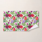 Hawaiian orchid bath towel set bad handdoek (Handdoek)
