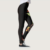 Hawaiian Orchid Flowers All over Print Leggings (Rechts)