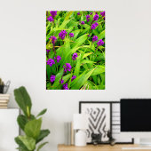Hawaiian Orchids Poster (Thuiskantoor)