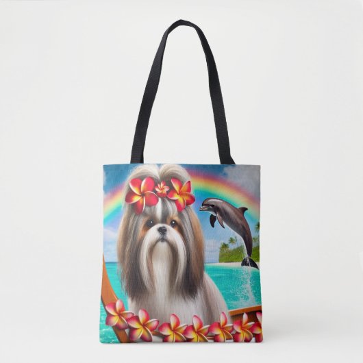 Hawaiian Outrigger Adventure Canvas Canvas tas (Voorkant)