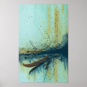 Hawaiian Outrigger in Storm Poster (Voorkant)