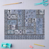 Hawaiian Paddleman Petroglyph Tapa Tissue Paper Tissuepapier (Craft)