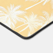 Hawaiian Palm Tree Silhouette Patroon Goud ID1093 Bureaumat (Hoek)