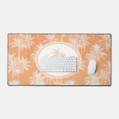 Hawaiian Palm Tree Silhouette Patroon Tacao ID1093 Bureaumat (Keyboard & Muis)