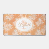 Hawaiian Palm Tree Silhouette Patroon Tacao ID1093 Bureaumat (Voorkant)