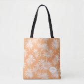Hawaiian Palm Tree Silhouette Patroon Tacao ID1093 Tote Bag (Voorkant)