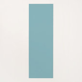 Hawaiian Palm Tree Silhouette Pattern Blauwgroen I Yogamat (Achterkant)