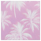 Hawaiian Palm Tree Silhouette Pattern Plum ID1093 Stof (Close Up)