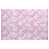 Hawaiian Palm Tree Silhouette Pattern Plum ID1093 Stof (Fat Quarter)
