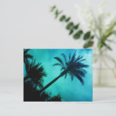 Hawaiian Palm Trees Briefkaart (Staand voorkant)
