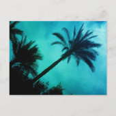 Hawaiian Palm Trees Briefkaart (Voorkant)