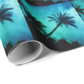 Hawaiian Palm Trees Cadeaupapier (Rol Hoek)