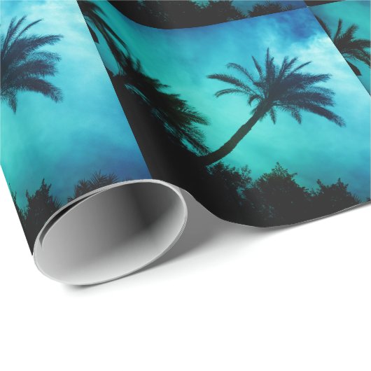 Hawaiian Palm Trees Cadeaupapier (Rol Hoek)