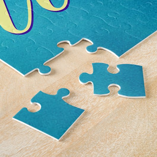 Hawaiian Palm Trees Exotic Travel Legpuzzel (Zijkant)