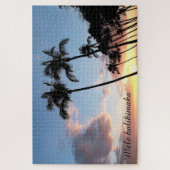 Hawaiian Palm Trees Kerstmis Puzzle Legpuzzel (Verticaal)