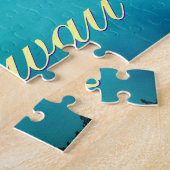 Hawaiian Palm Trevel Legpuzzel (Zijkant)