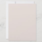 Hawaiian Palm Wedding Invitation Kaart (Achterkant)