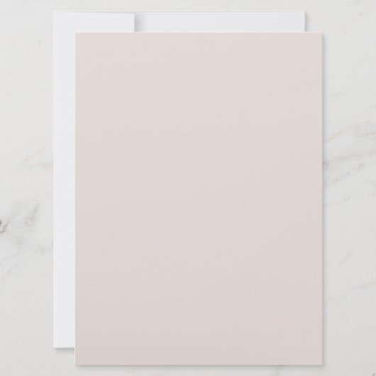 Hawaiian Palm Wedding Invitation Kaart (Achterkant)