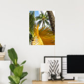 Hawaiian Palms Poster (Thuiskantoor)
