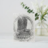 Hawaiian Paniolo Briefkaart (Staand voorkant)