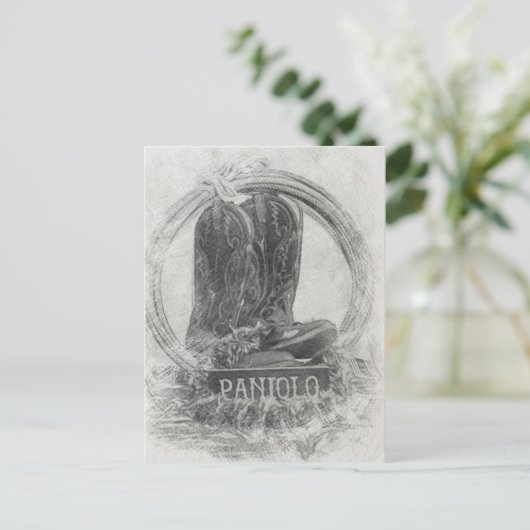 Hawaiian Paniolo Briefkaart (Staand voorkant)