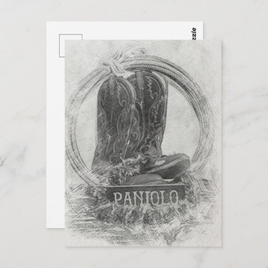 Hawaiian Paniolo Briefkaart (Voorkant / Achterkant)