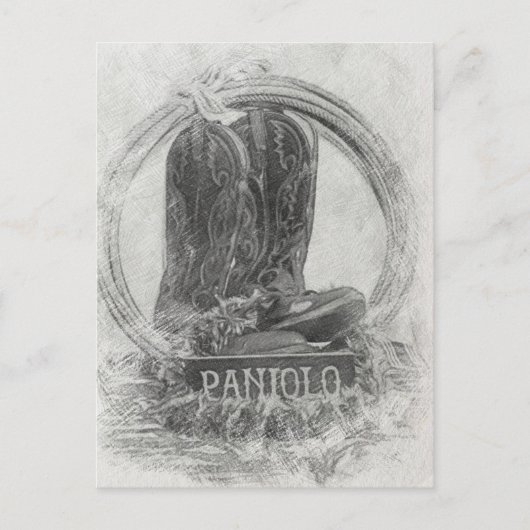 Hawaiian Paniolo Briefkaart (Voorkant)