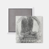 Hawaiian Paniolo Magneet (Voorkant / Achterkant)