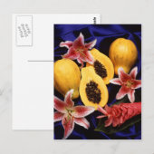 Hawaiian papayas briefkaart (Voorkant / Achterkant)