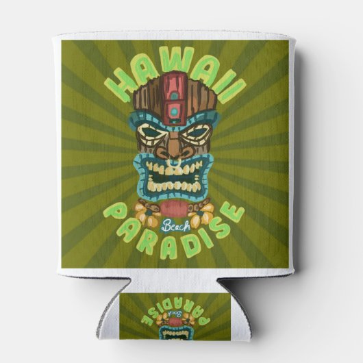 Hawaiian Paradise Blikjeskoeler (Achterkant)