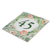 Hawaiian Paradise Custom House Nummer Bord Sign Tegeltje (Zijkant)