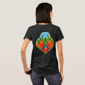 Hawaiian Paradise Twice T-shirt (Achterkant volledig)
